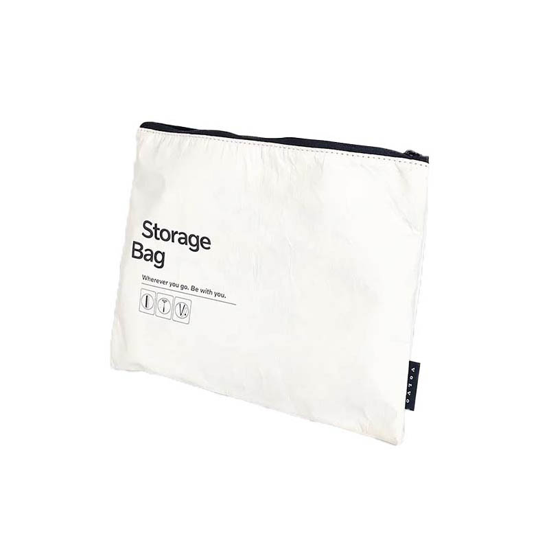 Kantung tyvek dengan zip